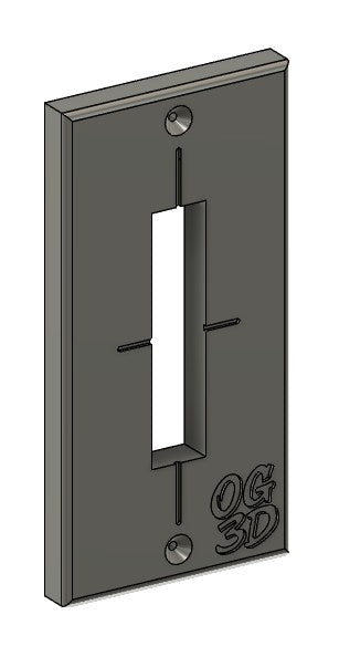 3D-Printed Router Jigs for Door Hinges, Latches, Strikes & Handles – Custom sizes available