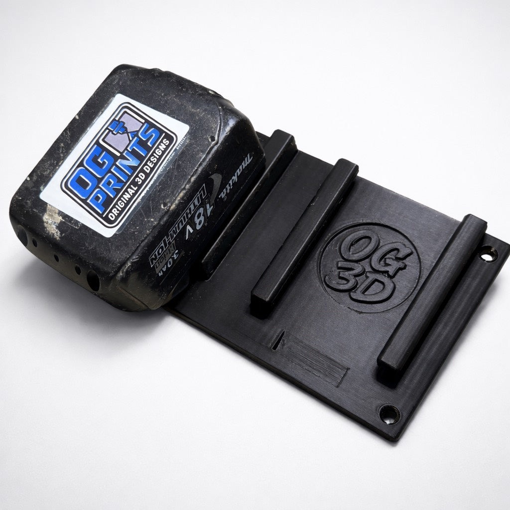 Dual Makita 18V Battery Holder - Heavy-Duty