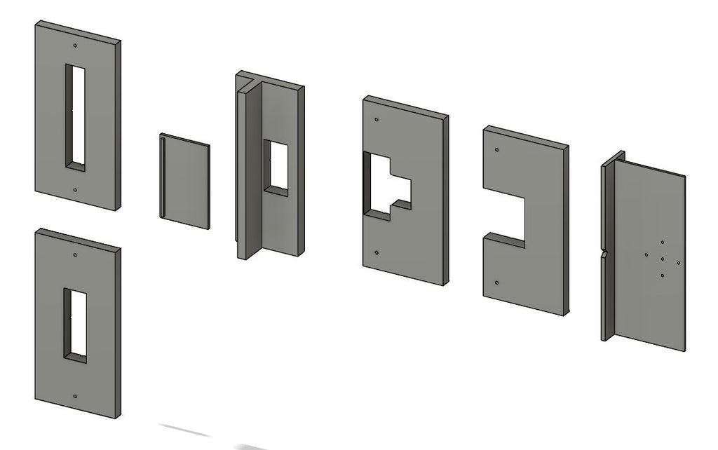 3D-Printed Router Jigs for Door Hinges, Latches, Strikes & Handles – Custom sizes available