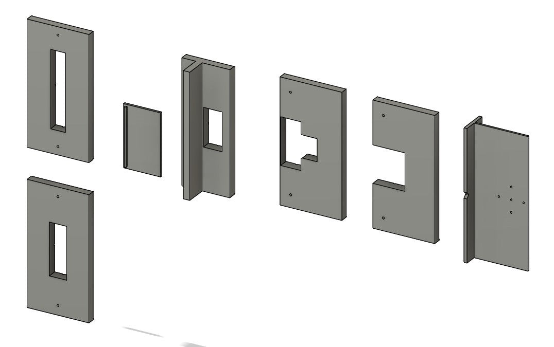 3D-Printed Router Jigs for Door Hinges, Latches, Strikes & Handles – Custom sizes available