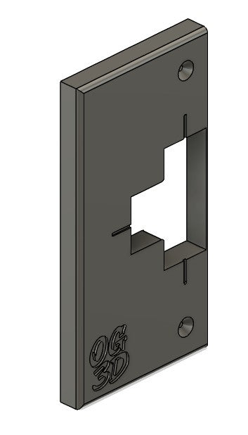 3D-Printed Router Jigs for Door Hinges, Latches, Strikes & Handles – Custom sizes available